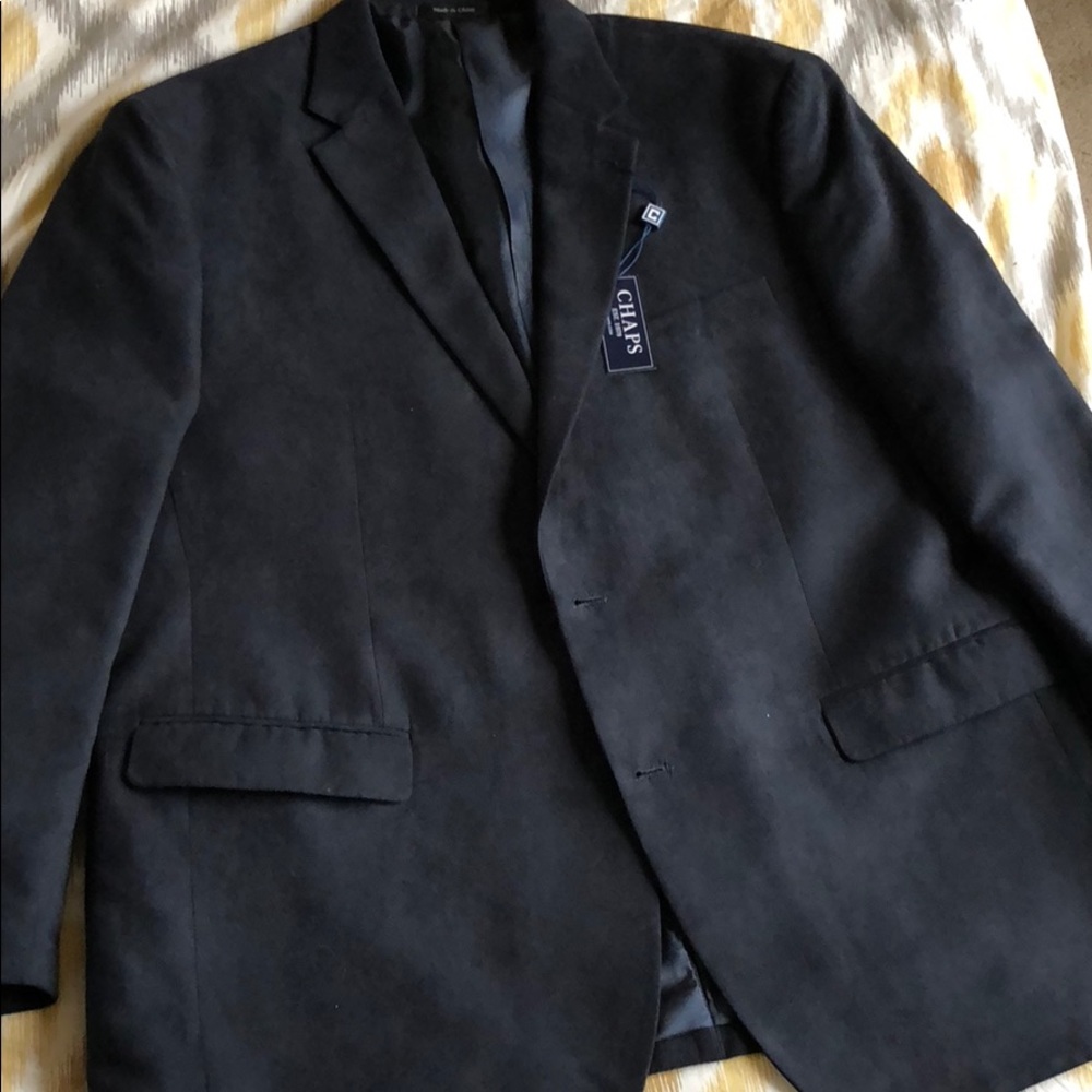 Chaps Suede Sports Coat